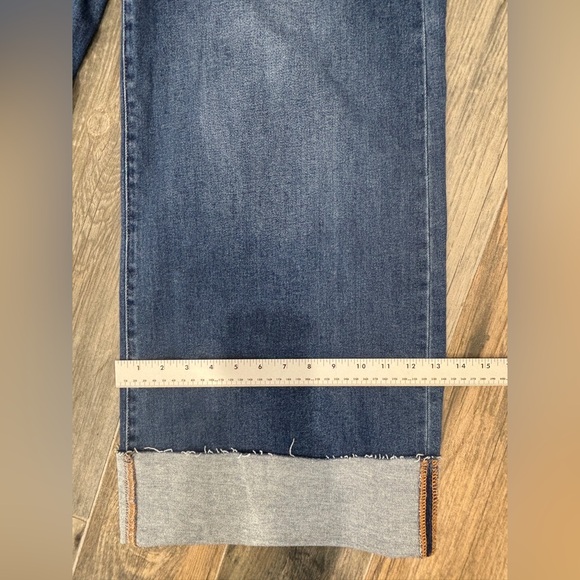 RISEN PWC221001X WIDE LEG CUFFED CROP JEANS SIZE 1XL NEW WITH TAGS - Picture 10 of 14